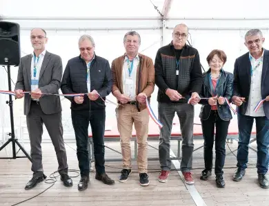 Préveranges Inauguration France