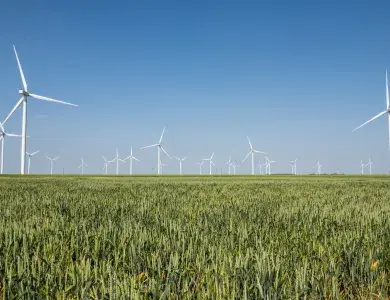 Parcs éoliens Louville-la-Chenard crédit photo Emeline Hamon