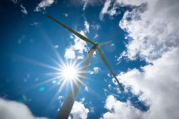 Parc éolien d'Ally-Mercoeur en France exploité par Boralex