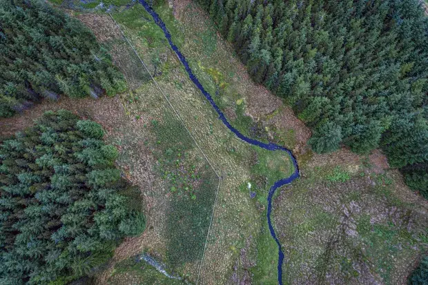 Limekiln Wind Farm environment surroundings Scotland