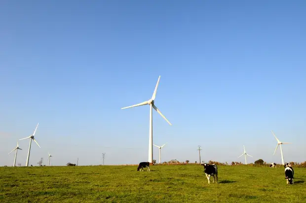 Photo éoliennes Coat Conval 
