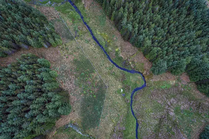 Limekiln Wind Farm environment surroundings Scotland
