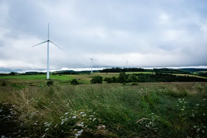 Ally-Mercoeur parc éolien
