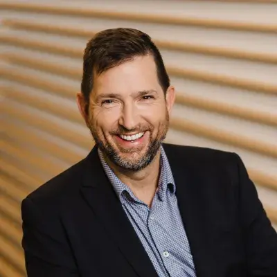 Photo de Stéphane Milot, souriant